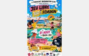 Soirée Jeu Libre 100% Féminin