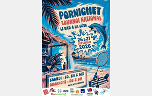 Tournoi National Le Bad à la Côte - 26 &amp; 27 sept. 2026