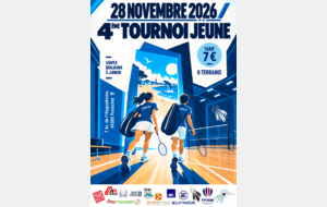 4éme Tournoi Jeune - 28 nov.2026